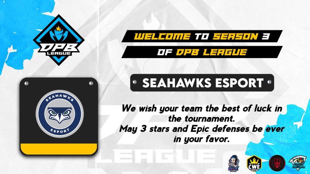 And here we go.
On the road again 

#ClashOfClans #dpb #seahawksesport @DPBLeague