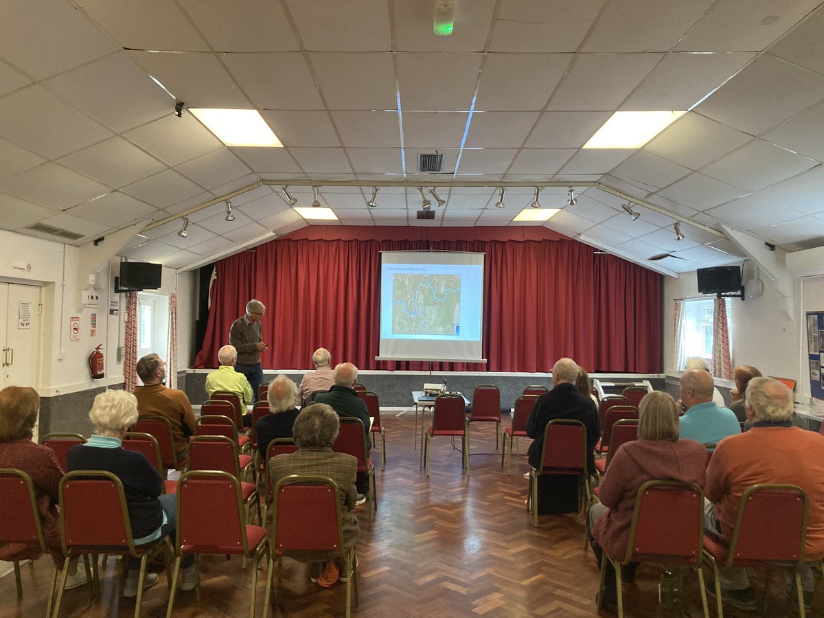 What an incredible day to spend in Pensford for our “Past, Present, Future” workshop with the local community talking about #Flooding on the #RiverChew. Floods are part of the living memory and we are grateful for all that was so generously shared with us. Thank you ✨💧