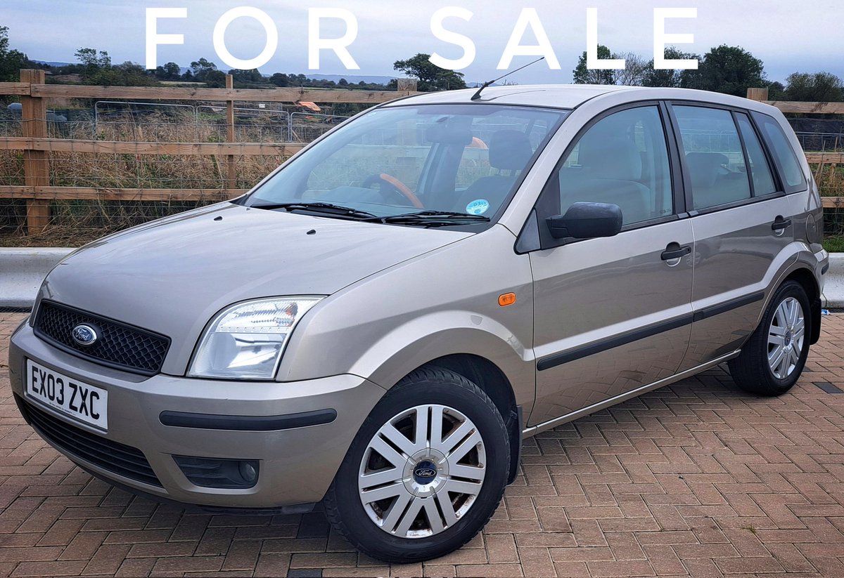 This well looked after and 2 owners from new Ford Fusion is now up for sale.

1.4 Diesel
75k miles
12 months MOT 
Extensive service history 
And just £35 a year to tax

£1,650