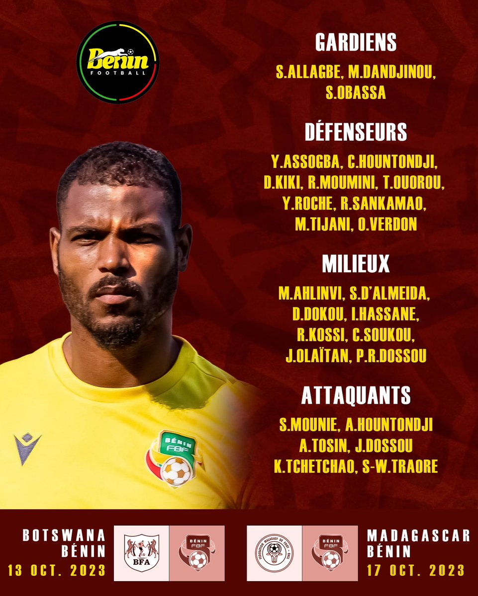 Bénin Football 🇧🇯🐆 tweet media