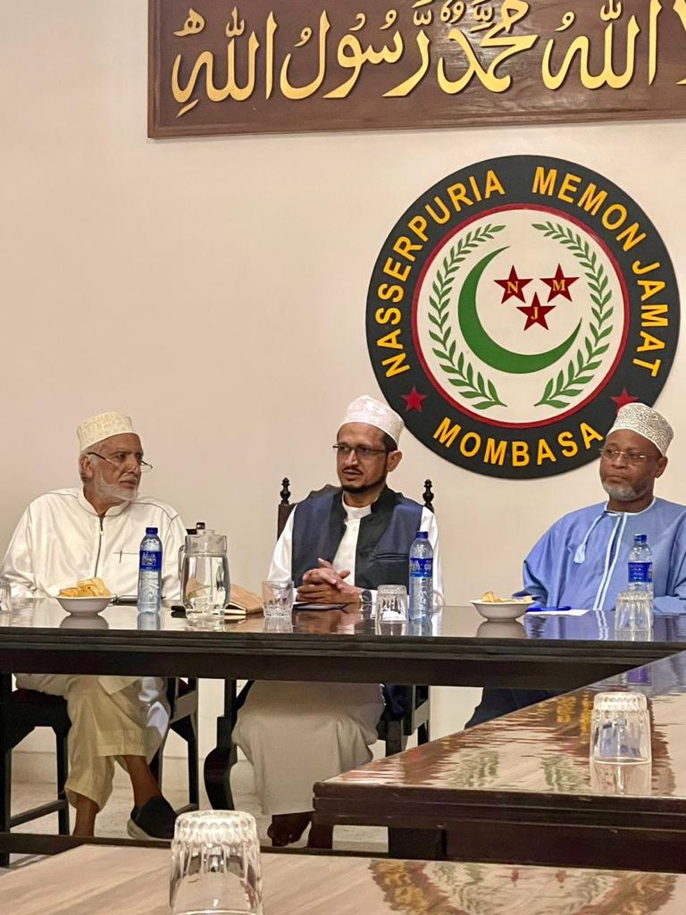 kadhiabdulhalim's tweet photo. Held fruitful deliberations with leadership of Memon Jamaat, Mombasa. Their model of matrimonial dispute resolution, hearings all Sunday, including #women, meeting families at their homes and giving socio-economic support has made them a successful, cohesive #CommunityPowe https://t.co/g5sR14YcZO