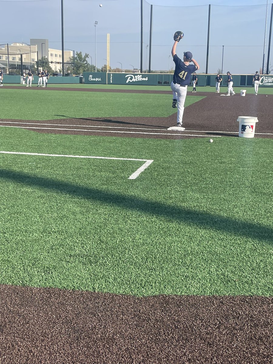GradynP3's tweet image. Thank you to @KStateBSB for having me and @BCbaseballtoday out today for the camp.