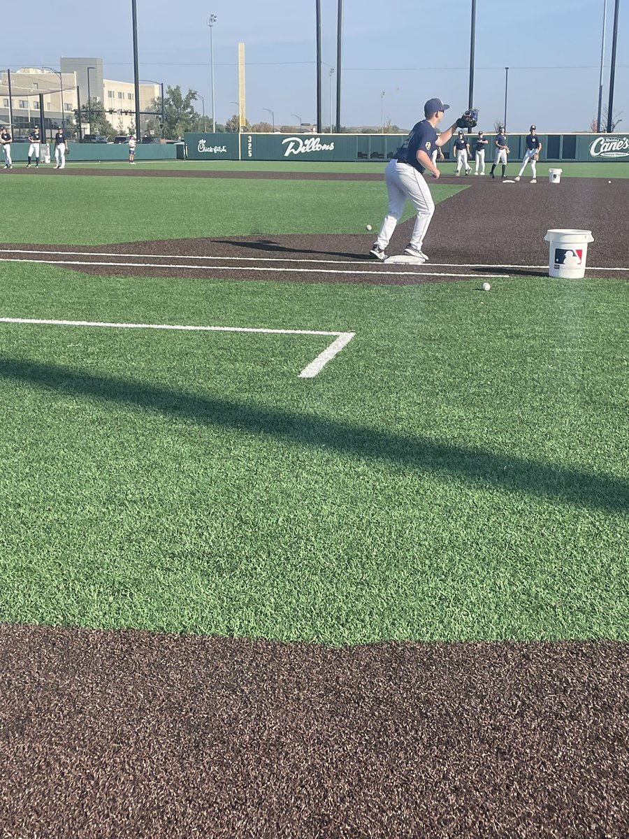 GradynP3's tweet image. Thank you to @KStateBSB for having me and @BCbaseballtoday out today for the camp.