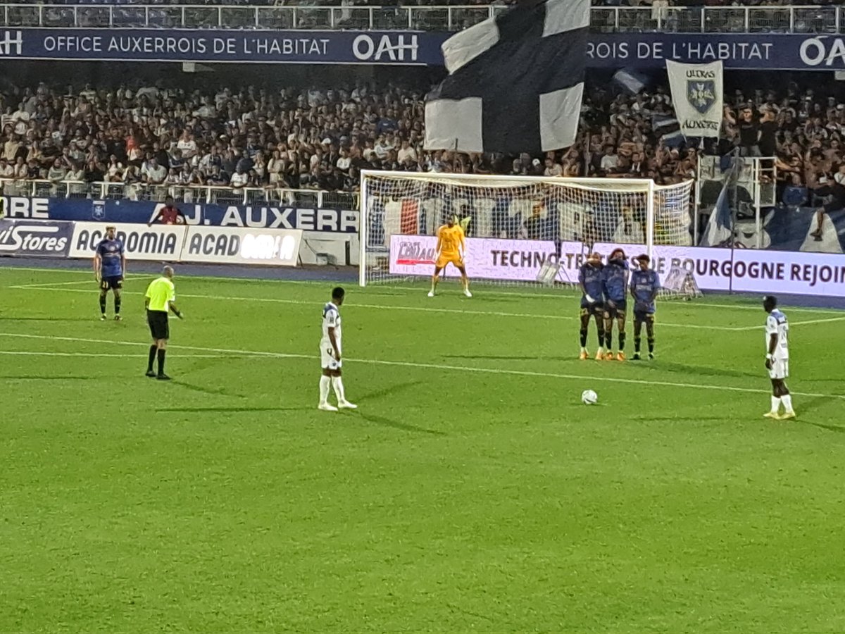 🔵⚪️ Nouvelle très belle victoire de l'<a href="/AJA/">AJ Auxerre</a> qui a joué à fond jusqu'à la dernière minute 💪