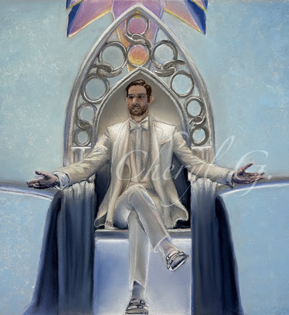 LuciGod for ADC September prompt: Tuxedo 😈❤️ 

It’s kinda out of my league. Too small to make it look less cartoonish 🤦🏼‍♀️🤦🏼‍♀️🤦🏼‍♀️ Tried my best 🙏🏼

#fanart #lucifer #luciferfanartprompts #lucifanartprompts

Dust in the wind. Cough* cough*