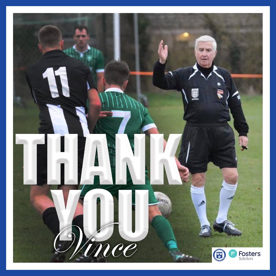 AnglianCom's tweet photo. Today was a very special day, as the @FostersSol Anglian Combination paid tribute before the start of the game to our very own Vince.I may be 40 years of age, but even I heard a story or two from Vince today when he was a ref,even when I was only learning to walk!
#ThankYouVince https://t.co/TFL4c8Bar2