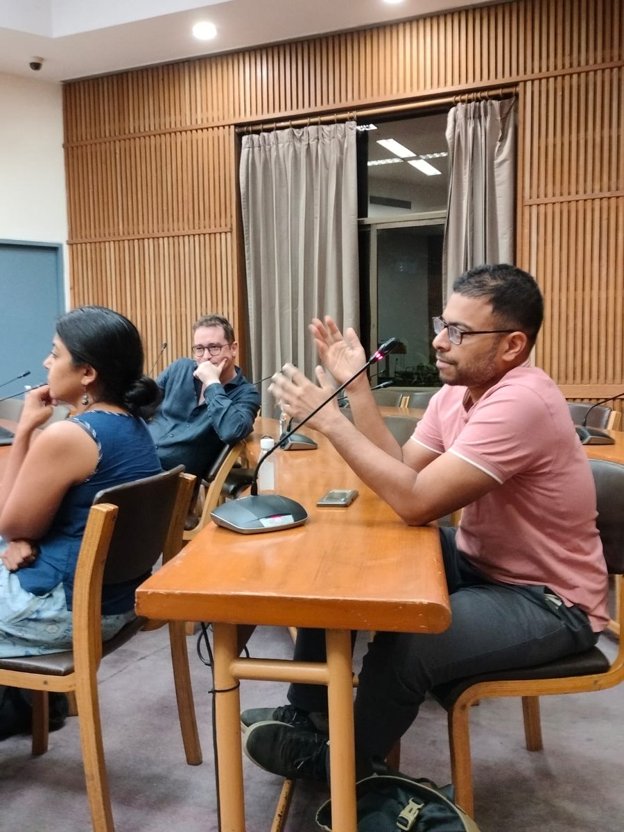 We had the September session of the MWF Seminar Series yesterday. Dr Riddhi Bhandari presented her really interesting ethnographic research on tourism regulatory framework in Agra. <a href="/webertweets/">Max Weber Stiftung</a>