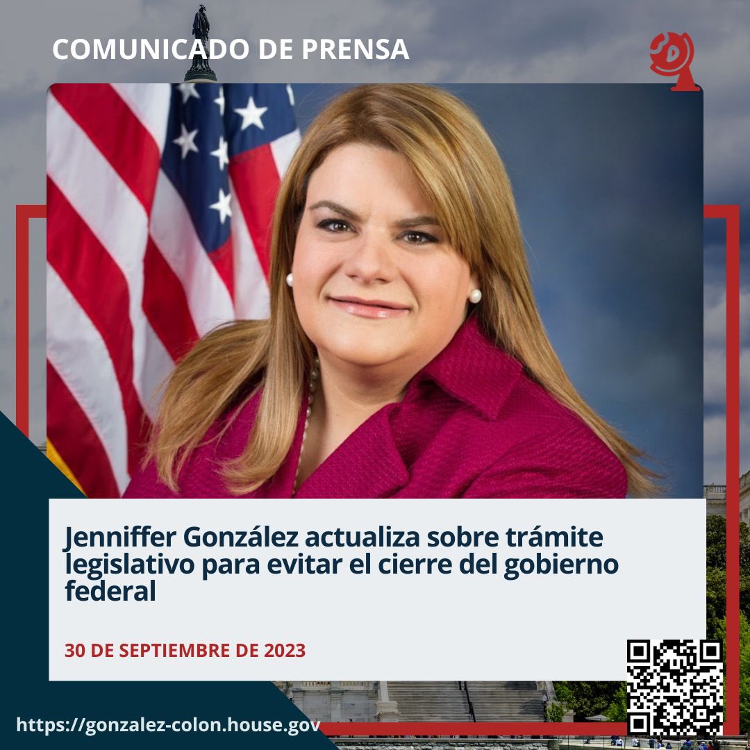 RepJenniffer's tweet image. La Cámara de Representantes federal aprobó hoy el H.R. 5860, una resolución continua (CR) para extender el presupuesto del gobierno federal por 45 días, hasta el 17 de noviembre. 

La medida ahora pasa al Senado.

Detalles: mailchi.mp/6d6c7bdd7757/d…