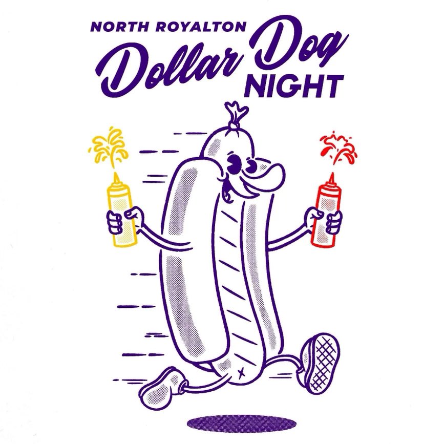 Tonight. Home vs Walsh. 5/7pm kickoff. Dollar dog night!