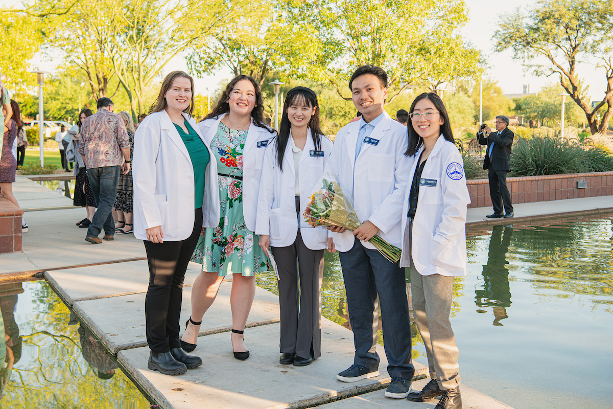 🙌🥼 Congratulations to our Arizona College of Osteopathic Medicine and College of Podiatry students, who took their Oath of Commitment during this year’s annual White Coat ceremony.  Welcome to the profession! #ChooseDO #Podiatry