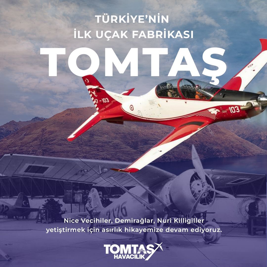 saidercan's tweet photo. İşte güzel şeyler de oluyor, 
çok mutlu olduğum bir haberi paylaşacağım, muhtemelen ilk benden duyacaksınız. 

Türkiye’nin ilk uçak fabrikası TOMTAŞ küllerinden doğdu, üretime de başladı. 

Nuri Killigil paşaların, Vecihi Hürkuş’ların ve uçak fabrikası soba fabrikasına çevrilen Şakir Zümre’nin gözü arkada kalmayacak! Bir tarih yeniden yaz��lıyor. 

Milli Savunma Bakanlığı ve Savunmaya Sanayi Başkanlığı desteği ile Kayseri’de @tomtashavacilik çalışmalara hızlıca başladı 👏🏻🇹🇷

Şimdi sizden güçlü bir destek bekliyoruz 1926’da başlayan bu hikayede 100 yıllık hasreti bitirme zamanı.

Takip edelim, duyuralım, destek olalım 
👉🏻 @TOMTASHavacilik