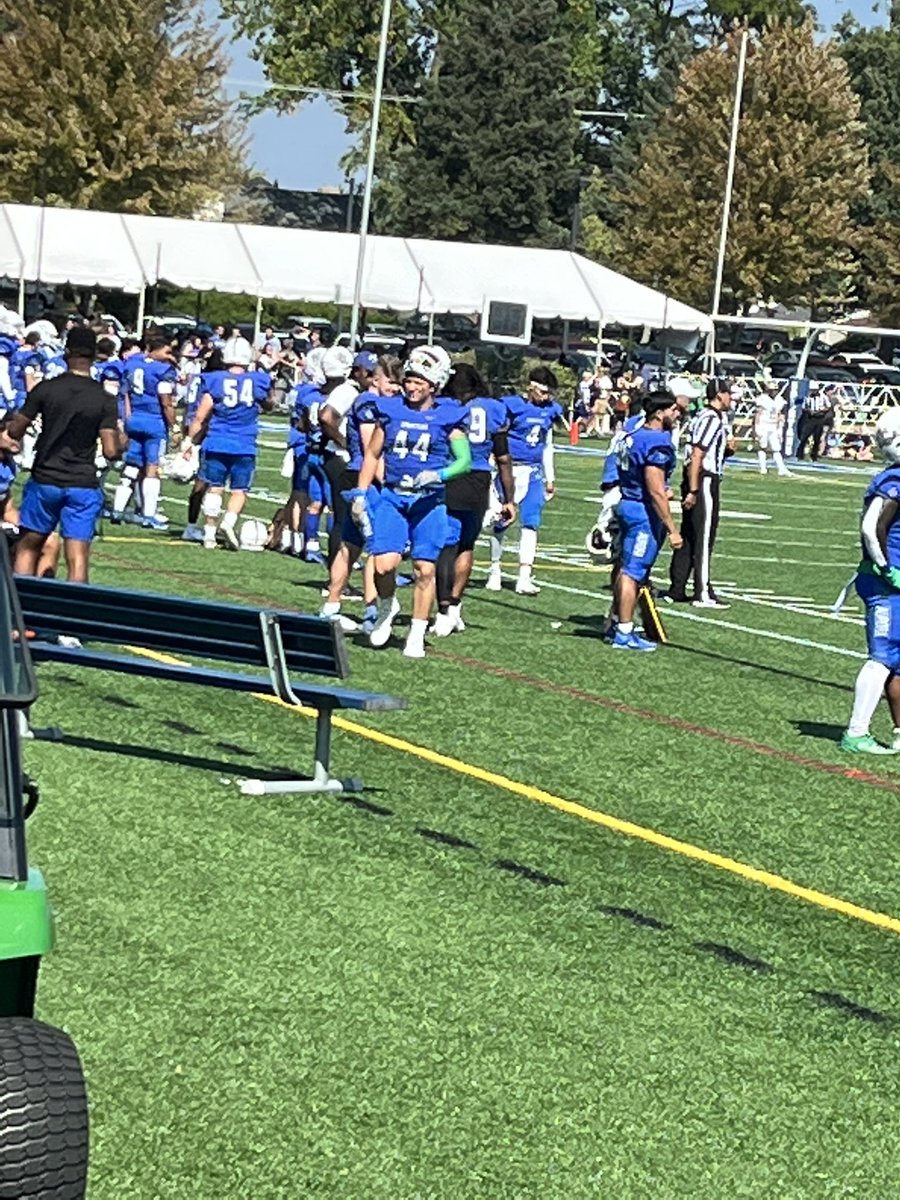Was good see 44 JP Chaney play for Aurora university! 🏈