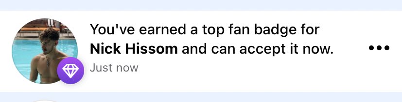 Looks like I’m a top fan of <a href="/Nickhissom/">Nick Hissom</a>!!! 😊😊😊