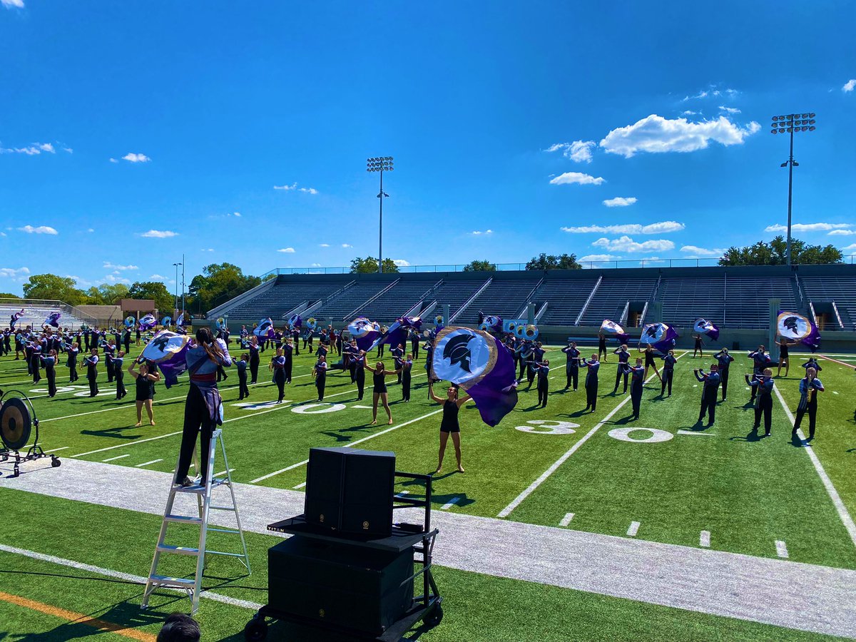 HEBMarching's tweet photo. “Only in the Arena” Forney HS Band ⚔️ https://t.co/AUXbOjnUCO