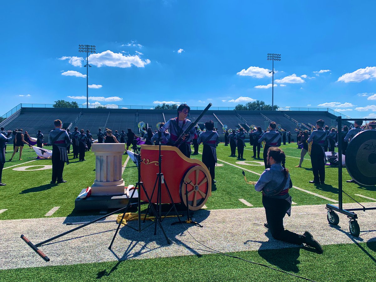 HEBMarching's tweet photo. “Only in the Arena” Forney HS Band ⚔️ https://t.co/AUXbOjnUCO