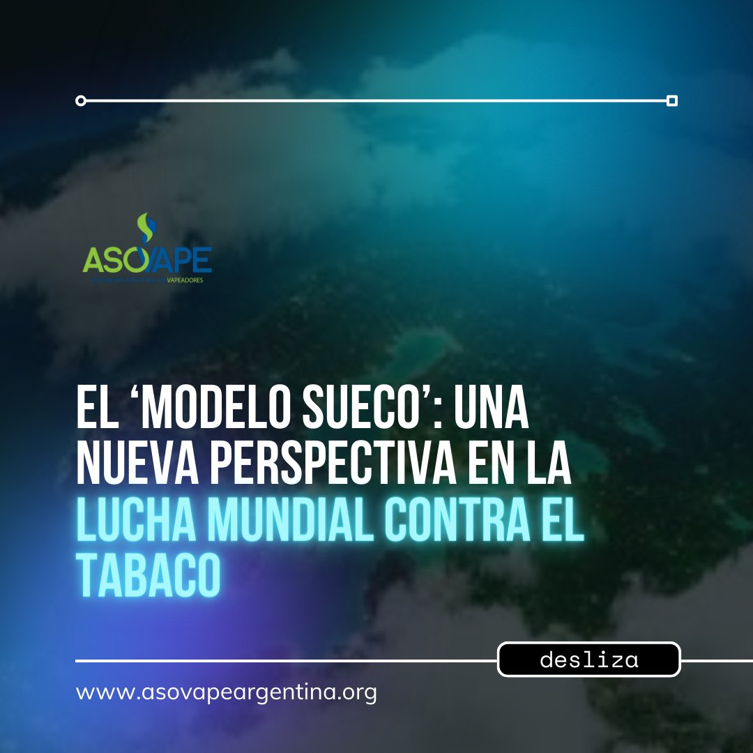 RedThrARGENTINA's tweet photo. ¡Descubre el modelo sueco, una nueva perspectiva en la lucha mundial contra el tabaquismo!.No te pierdas este interesante artículo de Vaping Today ⬇️
https://t.co/qBYyCeFMRK
#TheVapingToday. #ModeloSueco #LuchaContraElTabaco #SaludPública #Suecia #LibreDeHumo #SmokeFreeSweden https://t.co/Fgi8xbDD5v