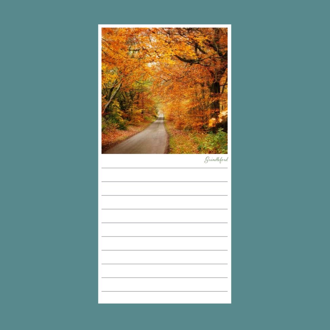 Calling all List Makers and Note Takers - my Notepads are back in stock! Each pad contains 50 lined sheets with a different photo on each page. They’re printed in vibrant colours on quality paper and include a magnetic strip on the back. £6 each + P&amp;P. 
 
peaklass.com/product/note-p…