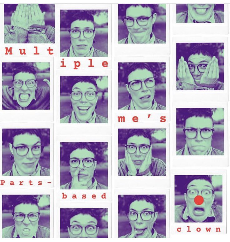 Super excited to announce I’ll be facilitating a short workshop exploring #internalfamilysystems -based ‘parts’ work &amp; #clown @ this year’s Identity-themed #ClownCongress 28-30 Oct, in Bristol! bristolclownschool.co.uk/clown-congress… @RobynHambrook <a href="/jondavison/">Jon Davison</a> #clownidentity #bristolclownschool