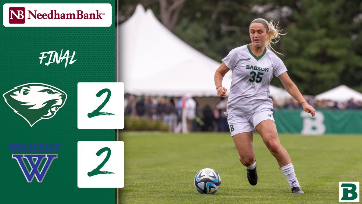 Jordyn Ferrantino scored a pair of first-half goals as <a href="/BabsonWSoccer/">Babson W Soccer</a> played to a 2-2 draw with <a href="/WellesleyBlue/">Wellesley Athletics</a> on Saturday. #GoBabo #d3soccer