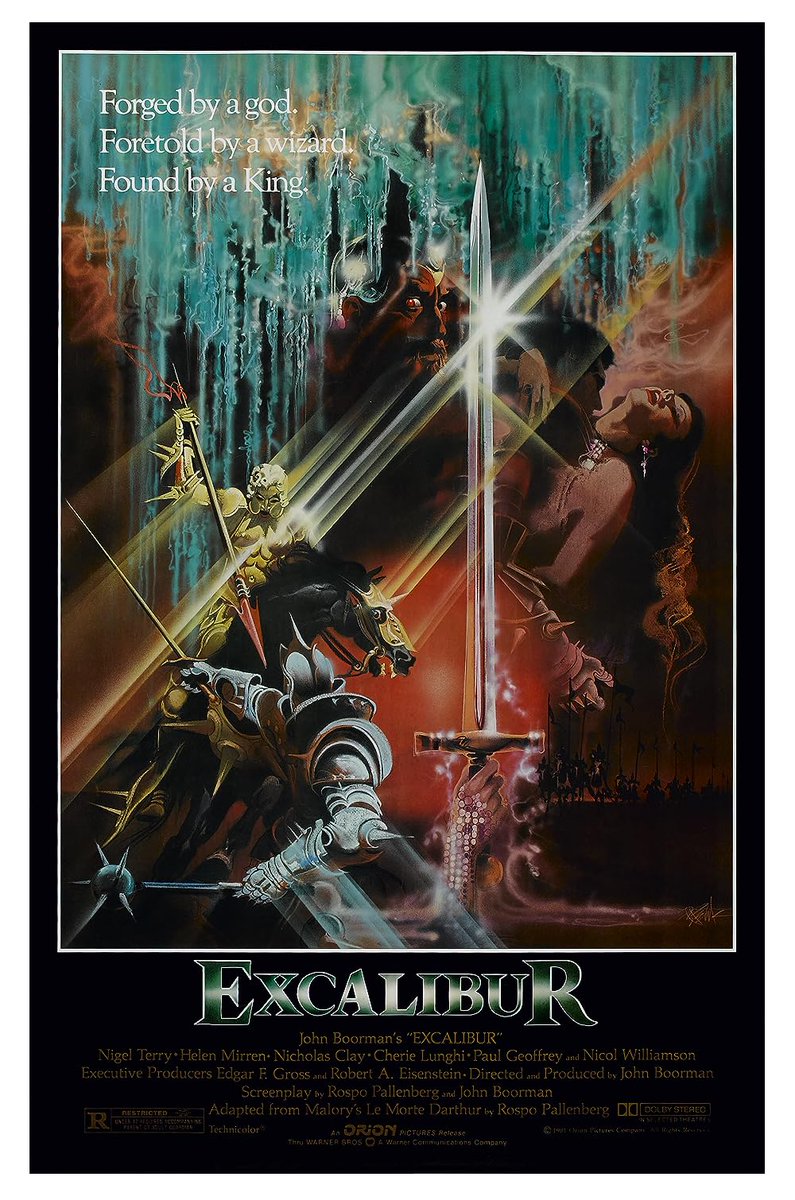 JamesFearX's tweet image. Sorry @Mda4life
haven't kept up to date on
#Zombiesteve52 challenge
#Sword #Sorcery

first time watch
#NowWatching
Excalibur 1981
Dir. John Boorman

#80s #80smovies
#MutantFam