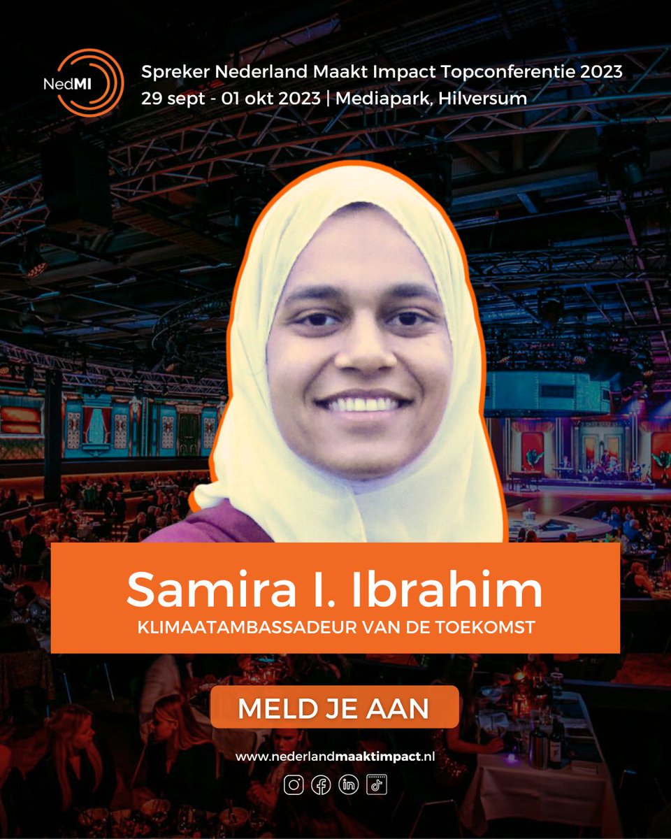 Samira_IIbrahim's tweet photo. Net mogen spreken over onze aarde, crisis en genade bij @NLMaaktImpact https://t.co/7KiKepanSS
