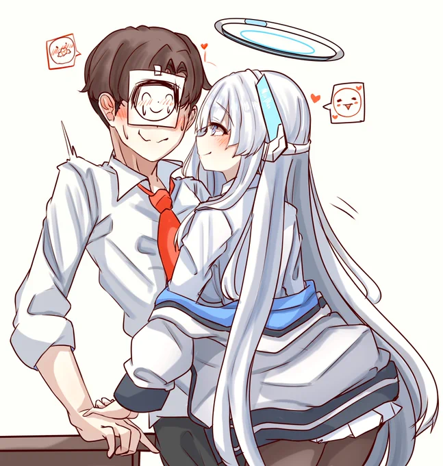 #ブルアカ    #ブルーアーカイブ     生塩ノア  noa ,  too close  ~ 