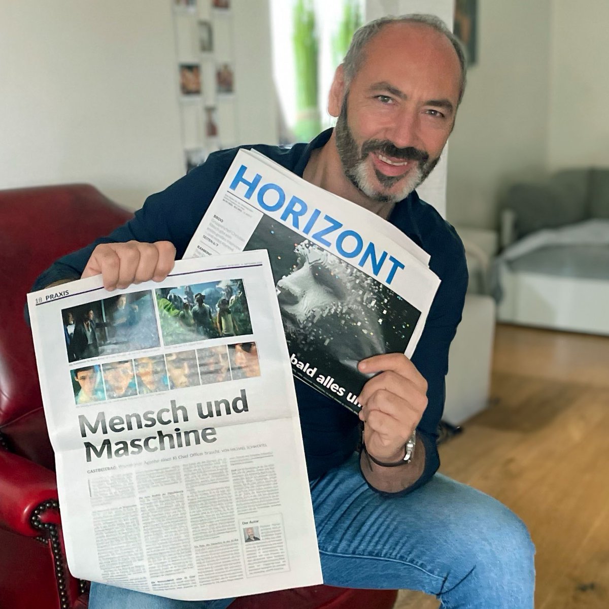 Wir werden durch KI alle arbeitslos… oder doch nicht? 🤖🧠 Mein neuer Artikel in <a href="/Horizont/">HORIZONT</a> beleuchtet, warum jede Marketing-Agentur heute einen #KI Experten braucht. #KIimMarketing #ZukunftDesMarketings #TechTrends