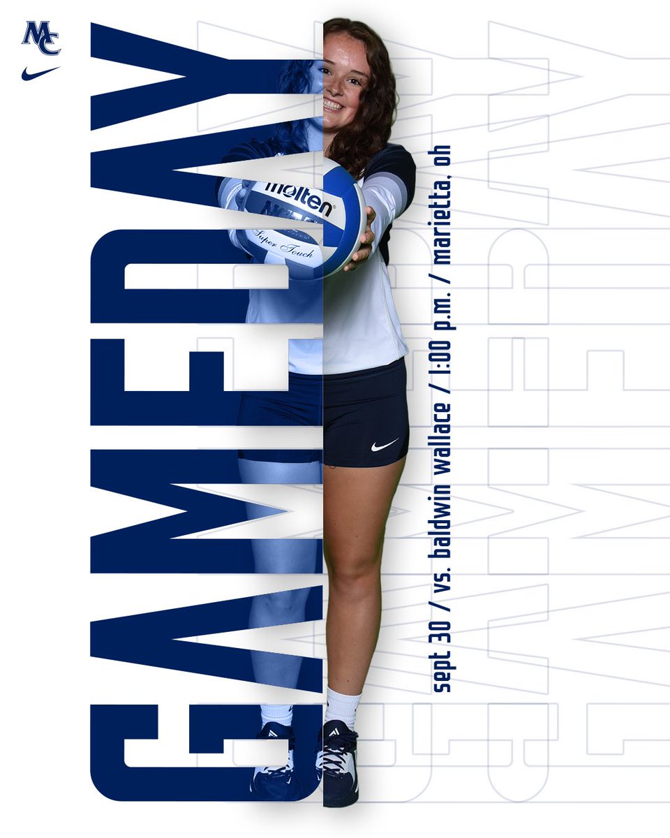 marietta_vball's tweet photo. Join us in the Banjo @ 1pm for our first conference match vs. Baldwin Wallace! #gopios #mcvb #oacvb https://t.co/Tr0PBKyU9M