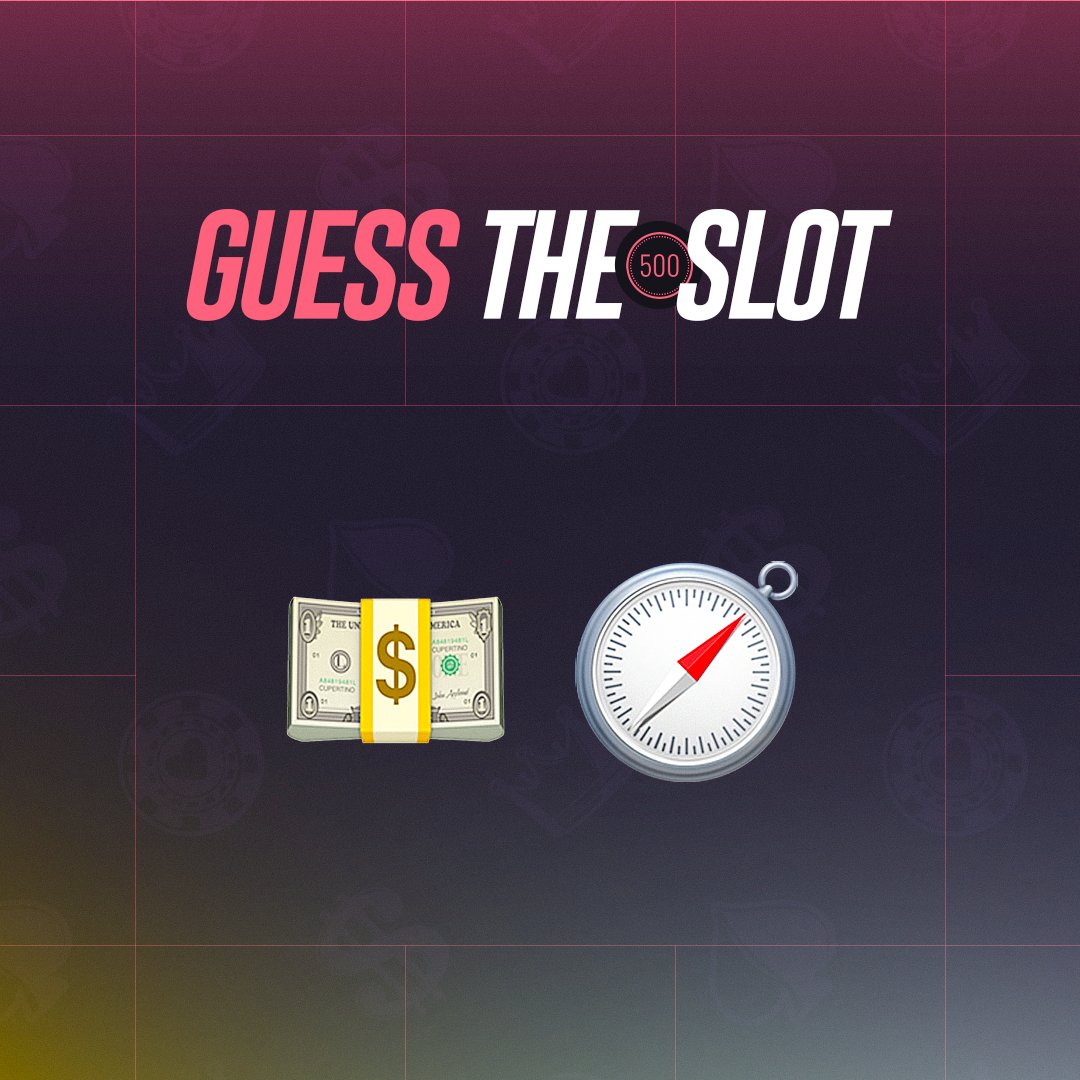 500Casino's tweet photo. Guess the slot!

RT and guess correctly for a chance to win $50! 👀 https://t.co/bbxCCcBLbh