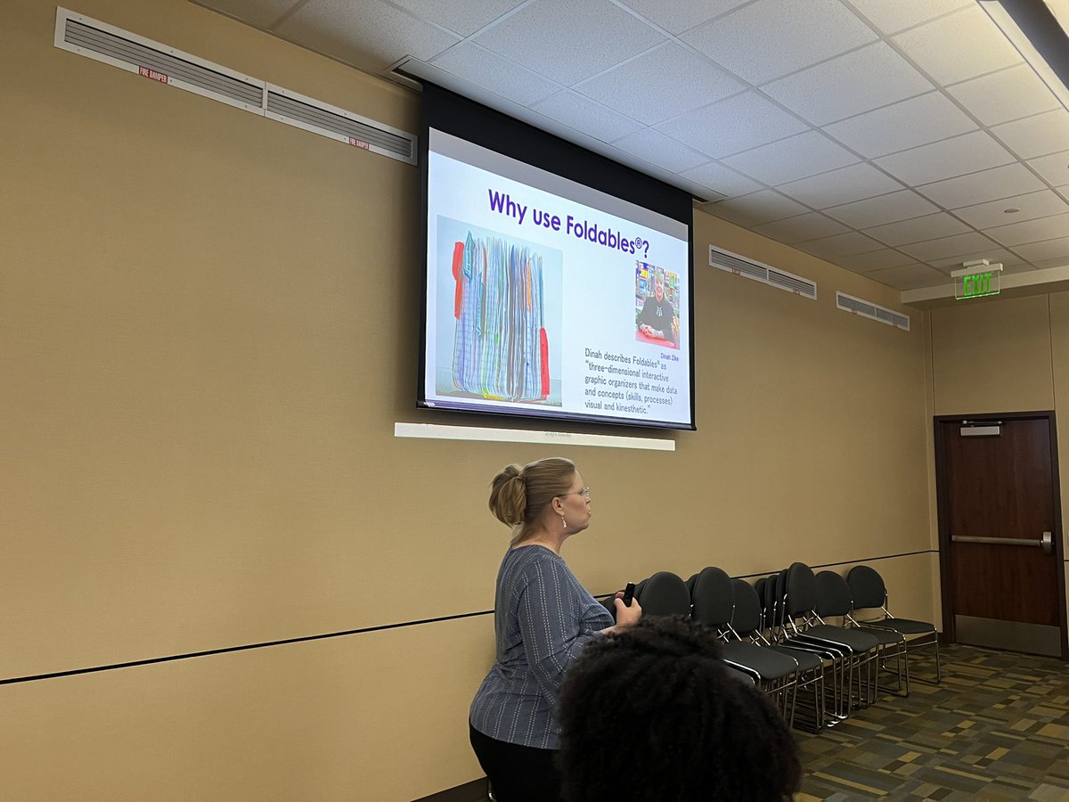 playcirvin's tweet photo. @ChannelviewISD is proud to host surrounding school districts for a Saturday training by the @dinahzike Academy.  We are learning about downloadable science notebook Foldables! @CvisdT https://t.co/AbNMN6ZIsK