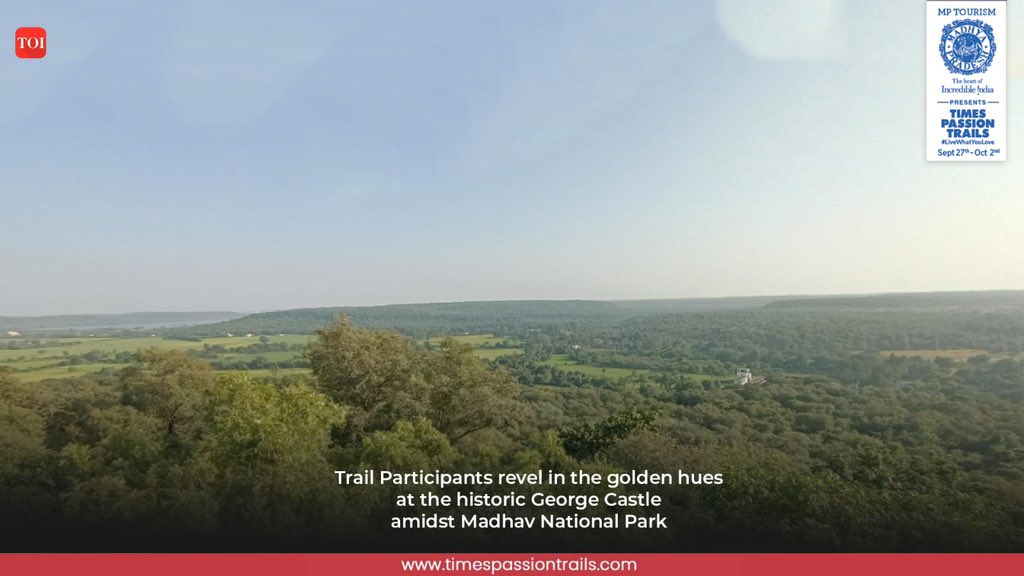 The George Castle, with its golden-tinged charm, is just one of the many treasures awaiting those who seek adventure and wonder in this pristine wilderness. Watch out for more...
#timespassiontrails #incredibleindia #livewhatulove #mptourism