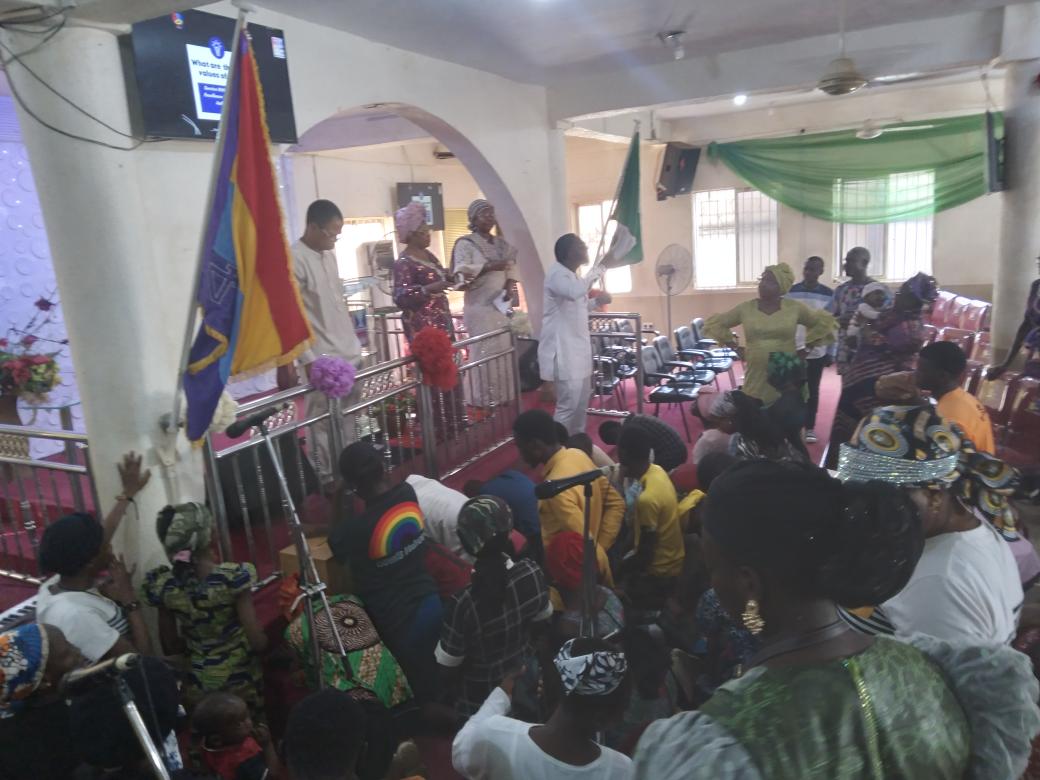 FGCapeka's tweet photo. Inauguration of POF Apeka District https://t.co/NprmLnvjui