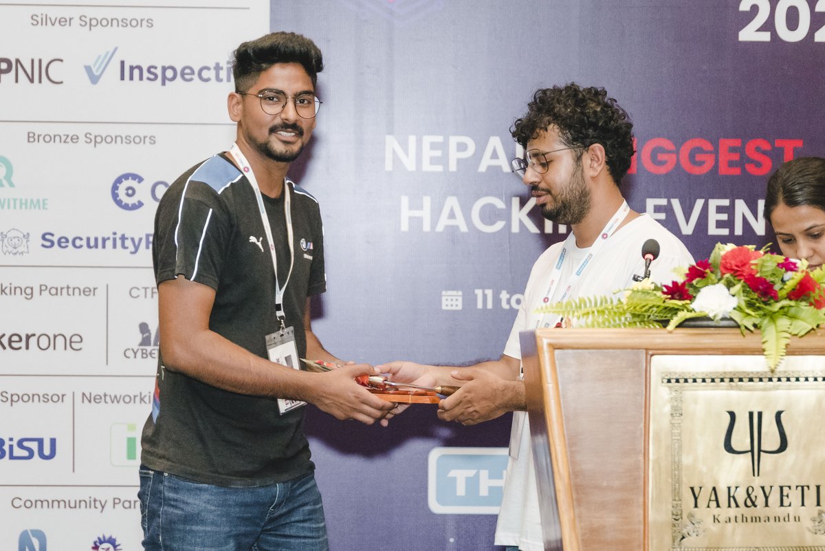 THREAT CON tweet media