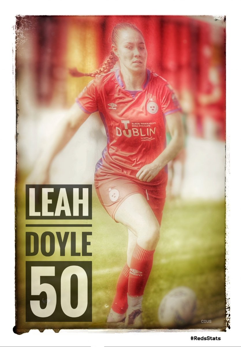 RedsStats's tweet photo. #Red50 for Leah Doyle bided her time and since breaking into the team in July of 2022 is reaping the rewards now as a regular performer
#SFC | #RedsStats | #Milestones https://t.co/laYLk40yLr
