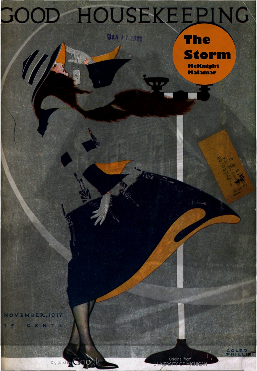 2Lesser's tweet image. Happy Halloween! Our final short story recommendation for October is: “The Storm” by McKnight Malmar. #spookyseason #shortstory #lesserof2weevils #October #happyhalloween #mcknightmalmar