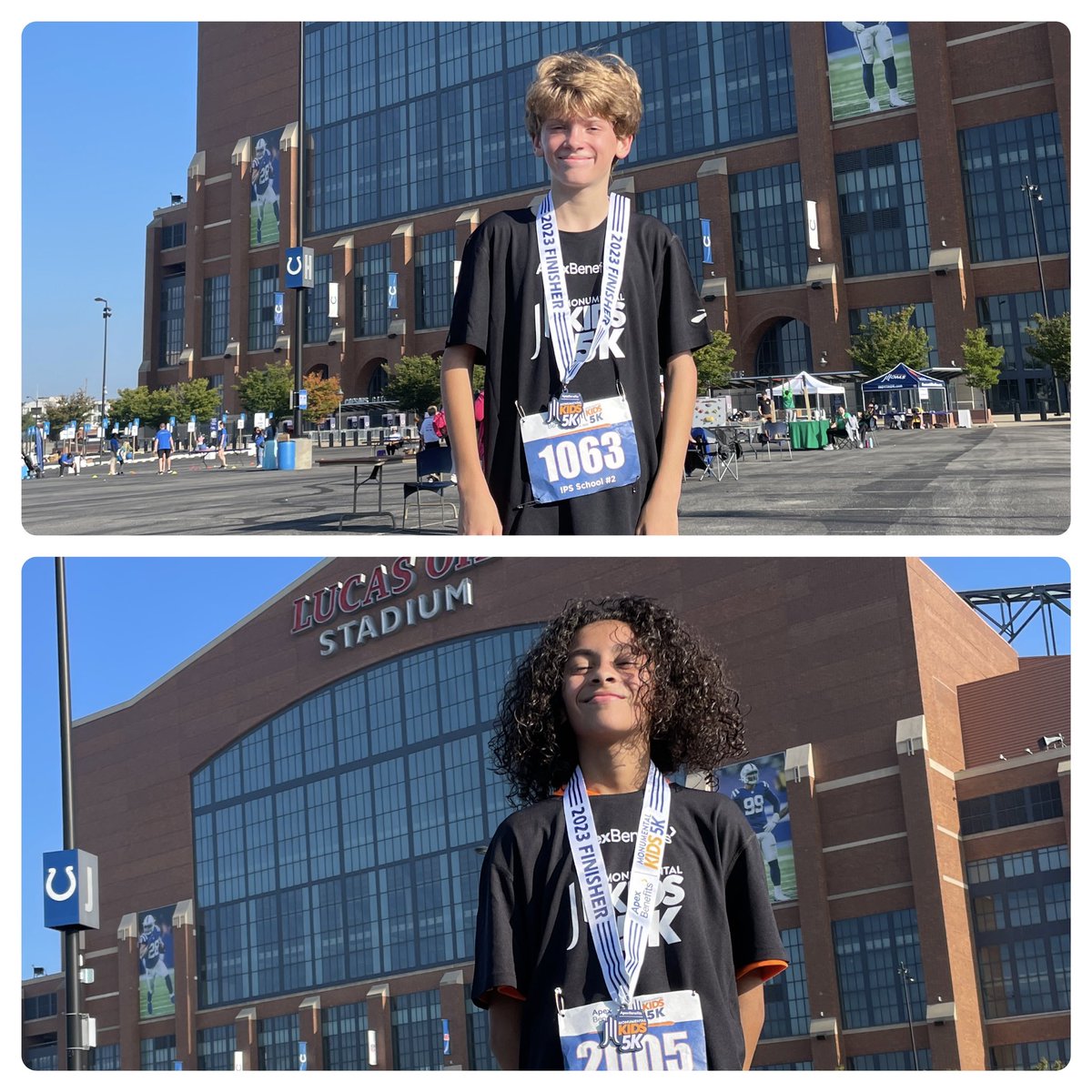 Darren_M_T's tweet photo. Great work by @indymonumental on the 2nd annual @ApexBenefits Monumental Kids 5k this morning! Hundreds of @IPSSchools students participated w kids from other districts. Congrats to Owen Pritchard of @IPS_CFI 2 &amp; Analys Colindres of @IPSWallace107 on their first place finishes 🥇 https://t.co/87RVIofOQI