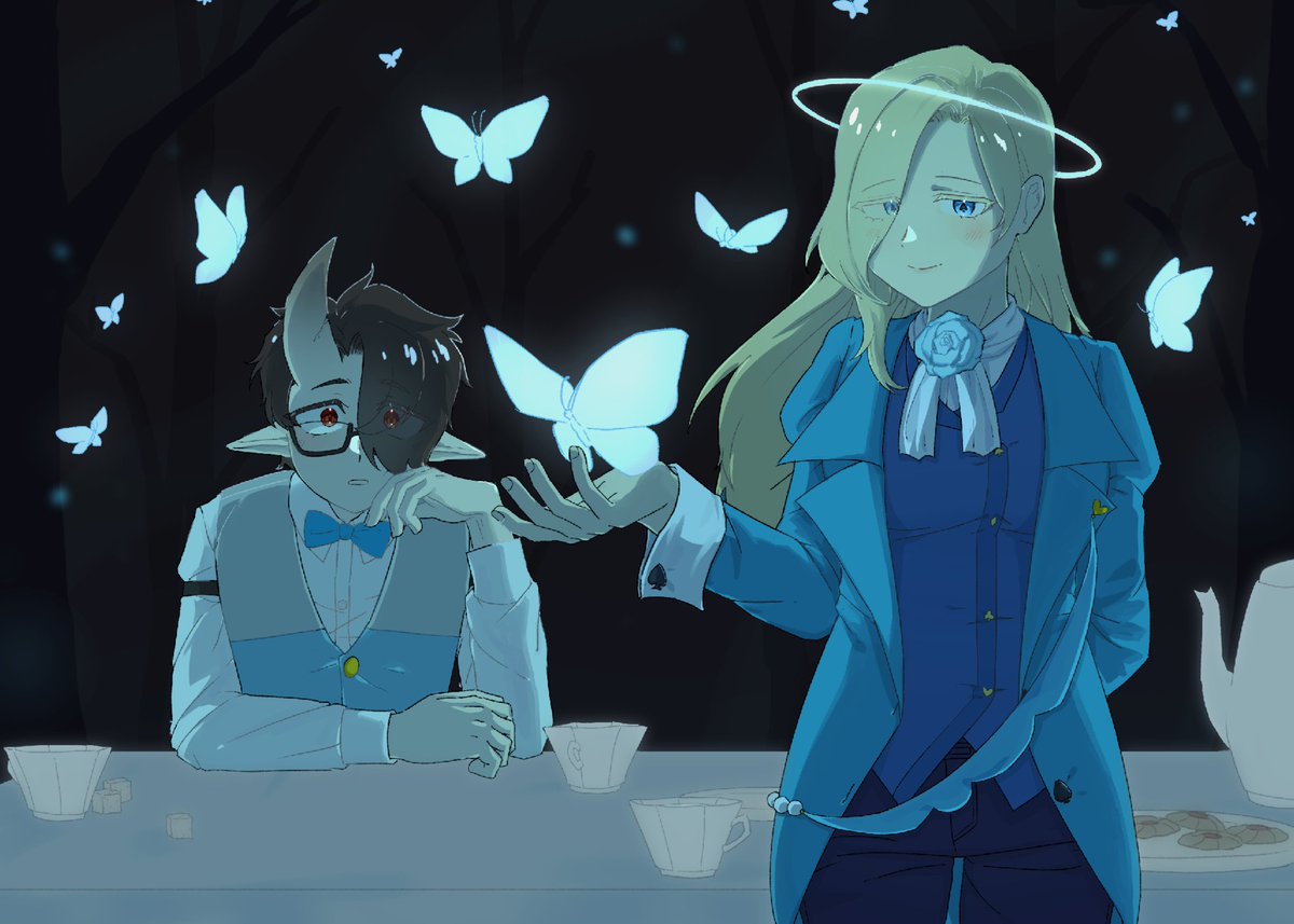 638499ab_'s tweet photo. art trade🦋🦋🦋 https://t.co/I5sV45ik0t