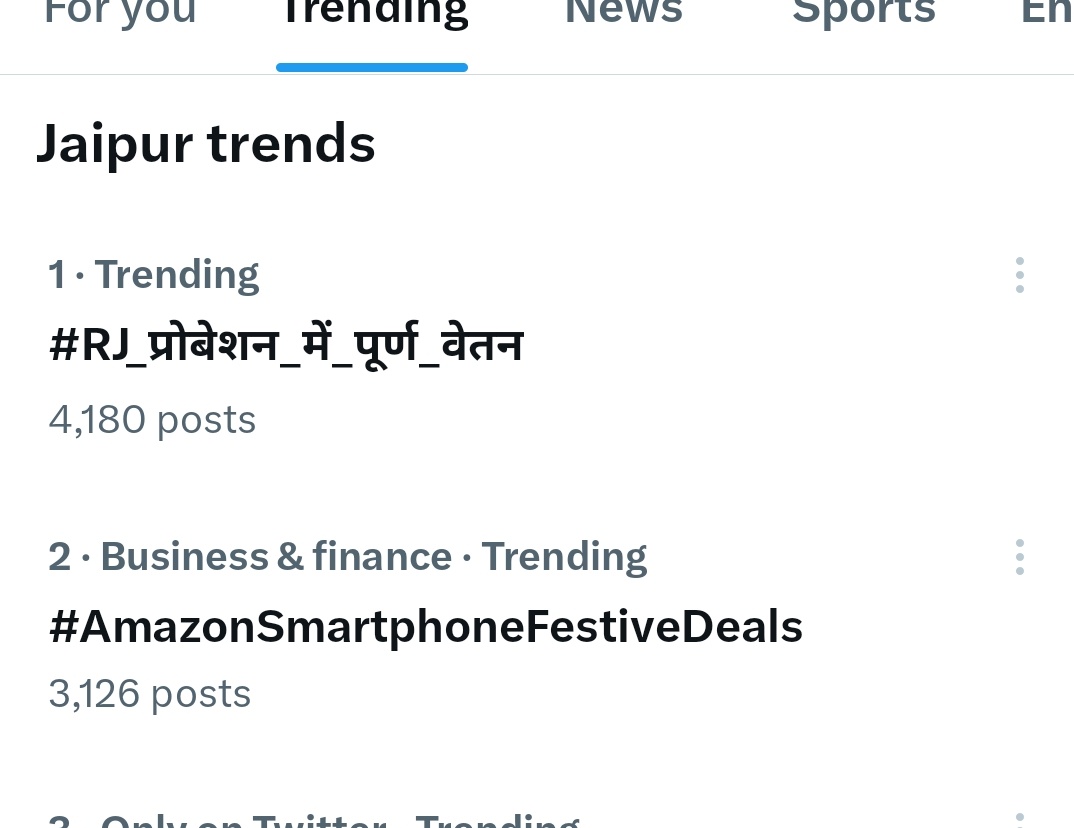 MukeshBangra12's tweet photo. Youth Hag tag ट्रैंड on top 🎩
#OBC_शैडो_पोस्ट
#लेवल2_4500_पद_जोड़ो
#गहलोतजी_प्रोबेशन_पूर्ण_वेतन
#charajasthan 
#RJ_प्रोबेशन_में_पूर्ण_वेतन

@8PMnoCM @AmitYaddav @JATbera1 @TheDeepeshJJN @Ronak_choudhry @rb_jaat @Mukeshbaitu https://t.co/c8wo7WL3o2