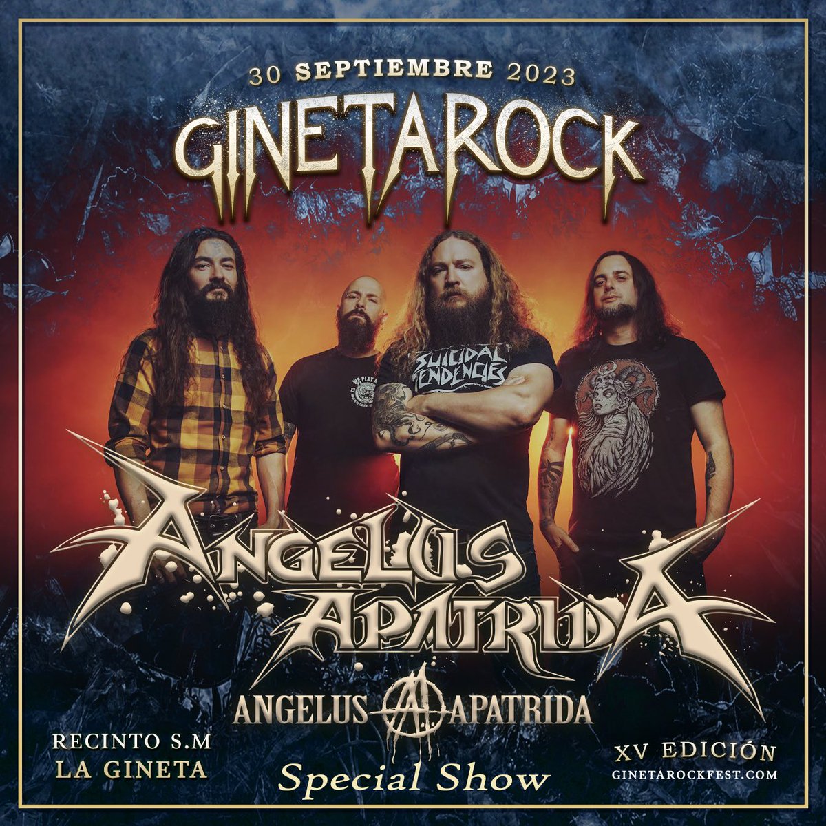 DiscosRuidosos's tweet photo. XV Gineta Rock hoy en La Gineta (Albacete) https://t.co/yTEFDnbag5 #GinetaRock https://t.co/Rql5GNxpqk