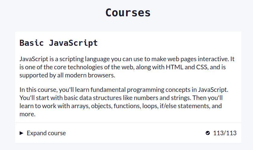 deXcripter's tweet image. Day 7 of #100daysodcode
Pleased to announce that just completed the first JavaScript course section from @freecodecamp.
Spent close to 4 days before I managed to complete this section. I'm already burnt out but I still have to solve one leetcode problem today.