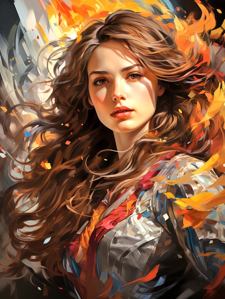 yowhatup_Art's tweet photo. 😁I got a cool prompt for you and it's such a short prompt, I'll leave it here if you want to use it and see what you can create.🌄

📢 𝘕𝘰𝘶𝘷𝘦𝘢𝘶 𝘴𝘵𝘺𝘭𝘦, 𝘤𝘰𝘭𝘰𝘳𝘧𝘶𝘭, 𝘱𝘢𝘪𝘯𝘵𝘪𝘯𝘨, 𝘧𝘦𝘮𝘢𝘭𝘦 𝘪𝘯 𝘮𝘦𝘥𝘪𝘦𝘷𝘢𝘭 𝘢𝘳𝘮𝘰𝘳, 𝘤𝘩𝘢𝘳𝘨𝘪𝘯𝘨 --𝘴 550 --𝘢𝘳 3:4