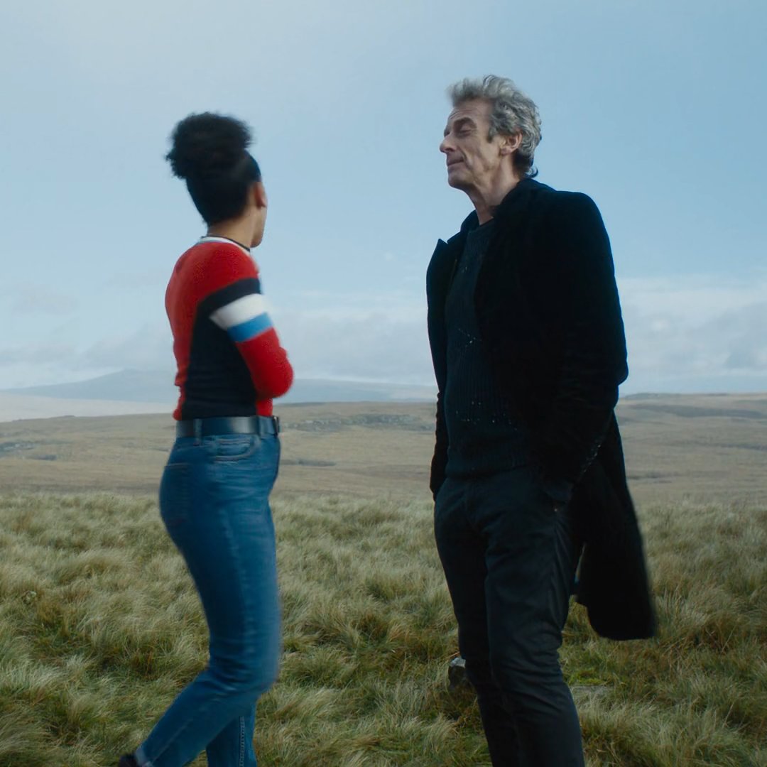 dailytwelve's tweet photo. [the doctor and bill argues over the ninth legion] https://t.co/csQM9z30Z9