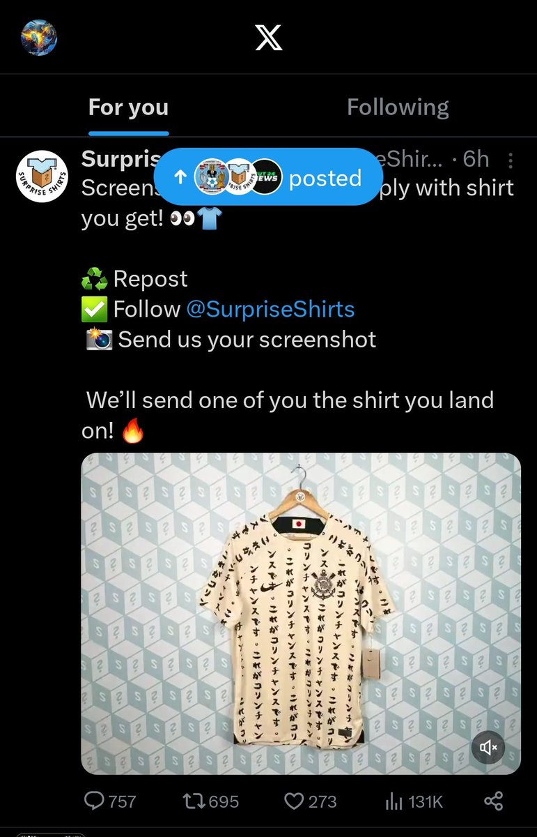 PureTormentPSN's tweet photo. @SurpriseShirts 🫰 https://t.co/PkC6msGMZt