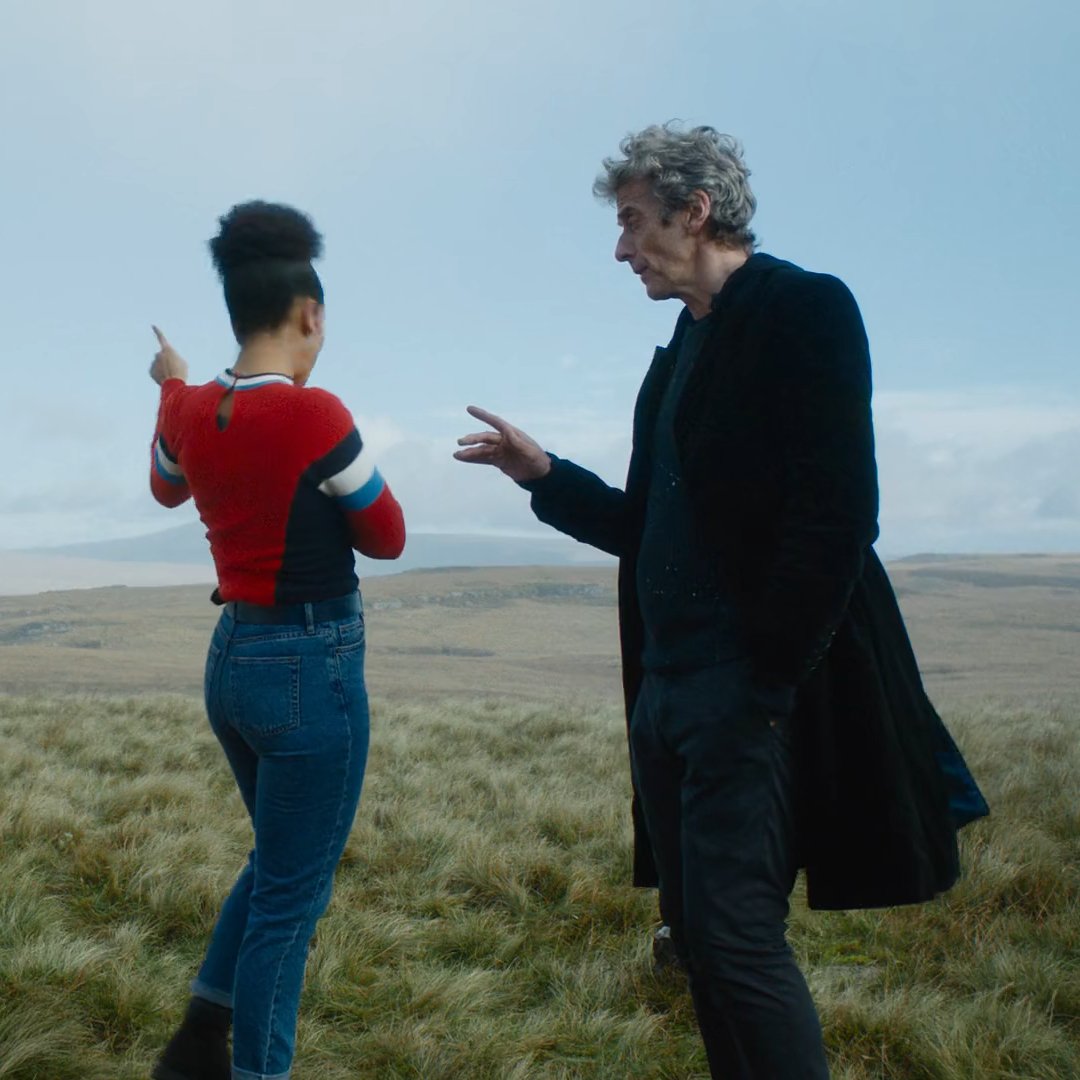 dailytwelve's tweet photo. [the doctor and bill argues over the ninth legion] https://t.co/csQM9z30Z9