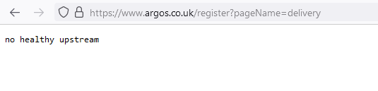 cgfoz's tweet photo. @Argos_Online - Cannot order at the moment - site down? https://t.co/OcKogThiNR