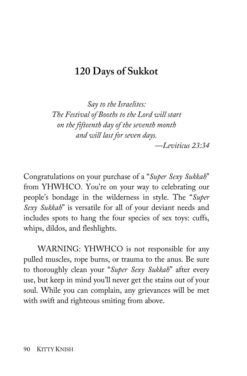 Celebrate kinky bondage by reading "120 Days of Sukkot" just one of 69 sexy stories in THONG OF THONGS from <a href="/Deep_Desires/">Deep Desires Press</a> 

#Jewish #erotica

deepdesirespress.com/thong-of-thong…