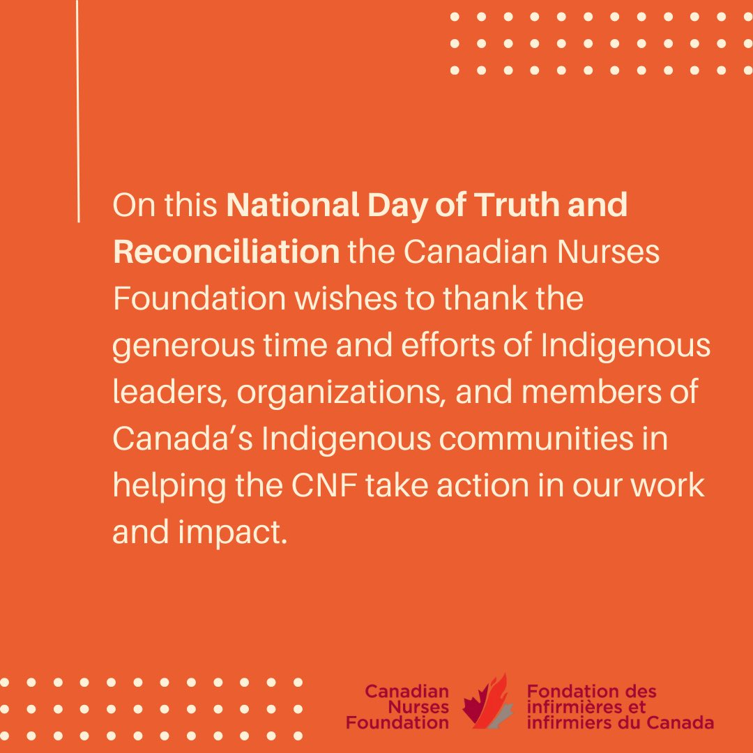The Canadian Nurses Foundation has identified and committed to addressing the Calls to Action as laid out by the Truth and Reconciliation Commission of Canada as well as the Articles associated with the United Nations Declaration on the Rights of Indigenous Peoples.