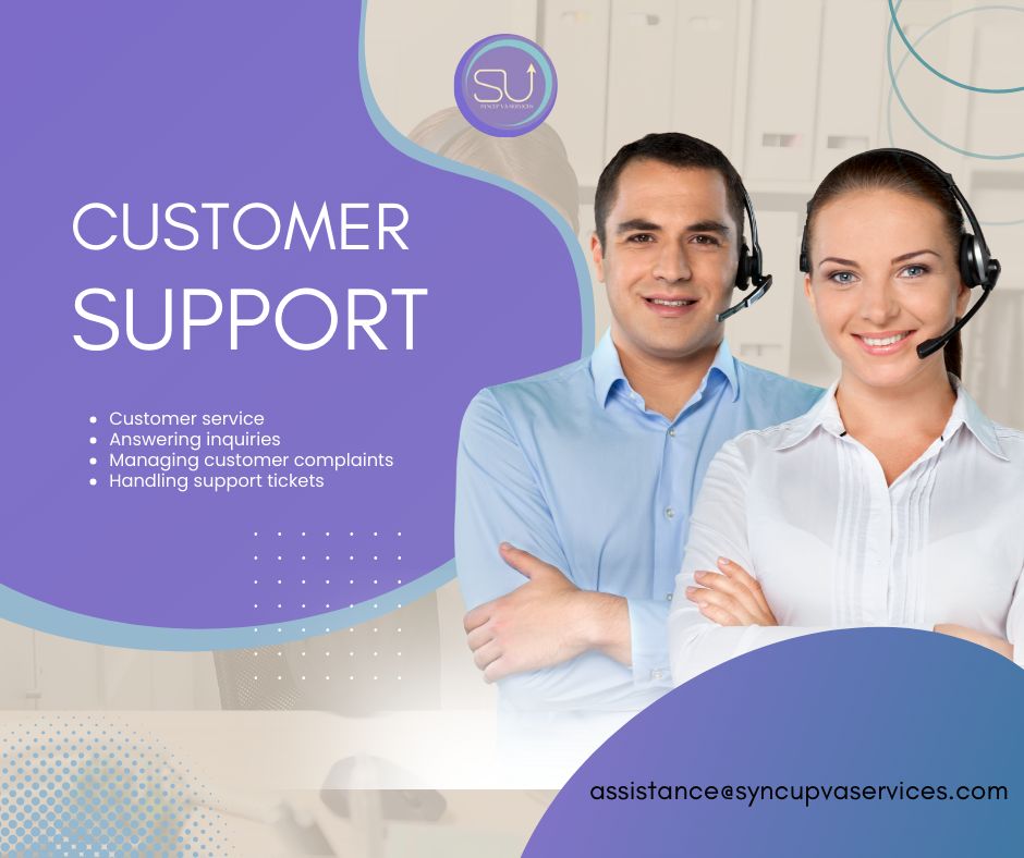 SyncUpVA's tweet photo. Exceptional customer support is just one click away. Our dedicated team is committed to ensuring your customers receive the highest level of assistance and care. But that's not all – we offer a diverse range of services, all available at an affordable starting price of just $10. https://t.co/JOJccJzZfD