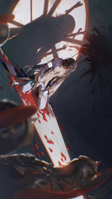 「blood splatter」 illustration images(Latest｜RT&Fav:50)