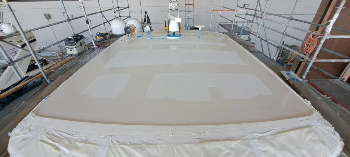 aquamare_marine's tweet image. Our US teams latest project involved removing the canvas retractable roof on their client's boat and converting it into a sleek, durable hardtop. Ready to cruise in style, no matter the weather.
Find more info here: buff.ly/3KN4siZ.
#BoatTransformation #HardtopUpgrade